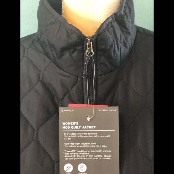 Eddie Bauer Quilted FIeld Jacket - Picture 6 of 8